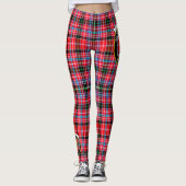Scotstee Clan Udny Crest Tartan Dames Leggings (Voorkant)