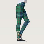 Scotstee Clan Urquhart Ancient Crest Tartan Vrouwe Leggings (Rechts)