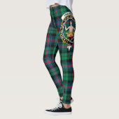 Scotstee Clan Urquhart Broad Red Ancient Crest Leggings (Links)