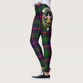Scotstee Clan Urquhart Crest Tartan Vrouwen Leggin Leggings
