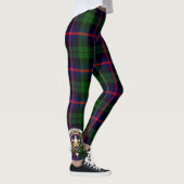 Scotstee Clan Urquhart Crest Tartan Vrouwen Leggin Leggings (Rechts)