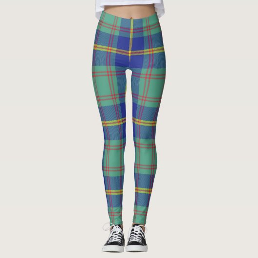 Scotstee Clan US Marine Tartan Women Leggings (Voorkant)