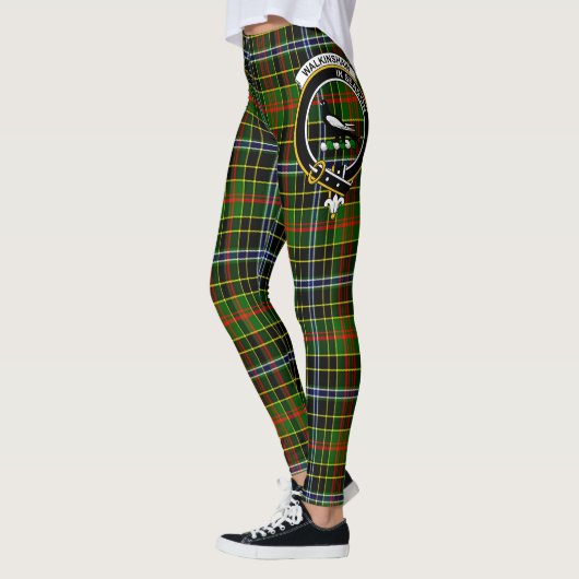 Scotstee Clan Walkinshaw Crest Tartan Vrouwen Leggings (Links)