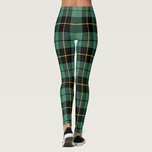 Scotstee Clan Wallace Ancient Tartan Women Legging (Achterkant)