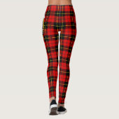 Scotstee Clan Wallace Crest Tartan Dames Leggings (Achterkant)