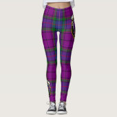 Scotstee Clan Wardlaw Crest Tartan Vrouwen Legging (Voorkant)