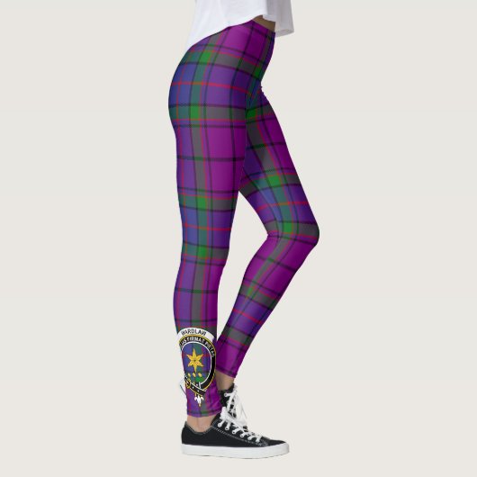 Scotstee Clan Wardlaw Crest Tartan Vrouwen Legging (Rechts)