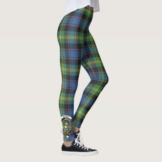 Scotstee Clan Watson Ancient Crest Tartan Vrouwen Leggings (Rechts)