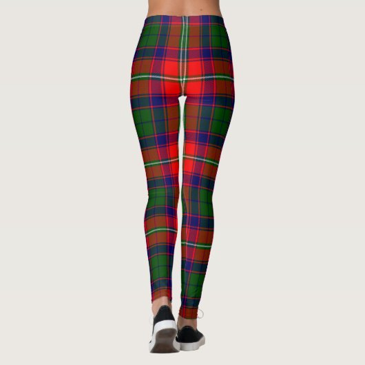Scotstee Clan Wauchope Crest Tartan Vrouwen Leggin Leggings (Achterkant)
