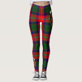 Scotstee Clan Wauchope Crest Tartan Vrouwen Leggin Leggings (Voorkant)