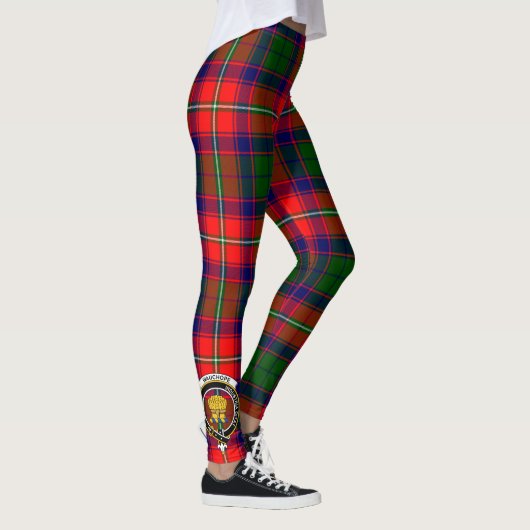 Scotstee Clan Wauchope Crest Tartan Vrouwen Leggin Leggings (Rechts)