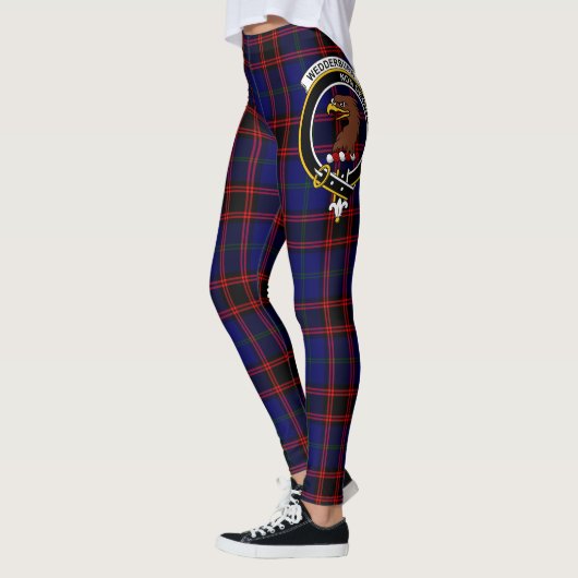 Scotstee Clan Wedderburn Crest Tartan Vrouwen Leggings (Links)