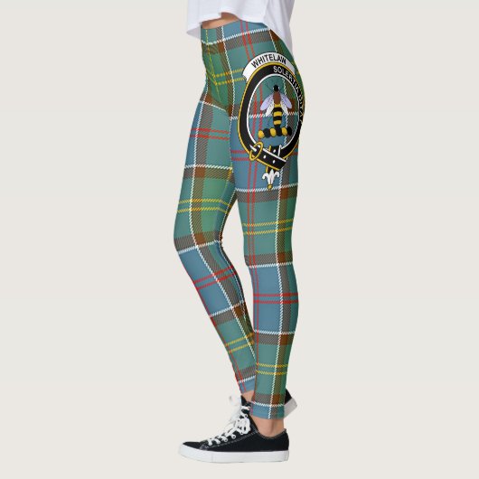 Scotstee Clan Whitelaw Crest Tartan Vrouwen Leggin Leggings (Links)