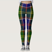 Scotstee Clan Whitelaw Modern Tartan Vrouwen Legge Leggings (Voorkant)