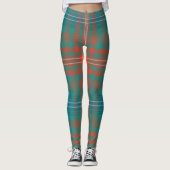 Scotstee Clan Wilson Ancient Tartan Women Leggings (Voorkant)