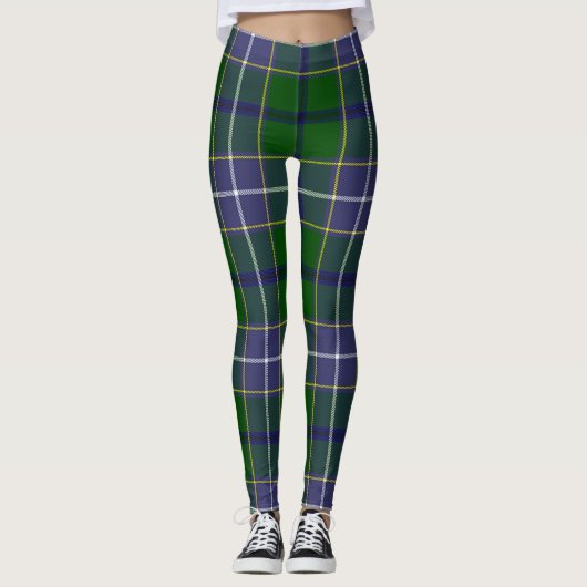 Scotstee Clan Wishart Hunting Tartan Women Legging (Voorkant)