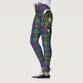 Scotstee Clan Wood Crest Tartan Vrouwen Leggings (Links)