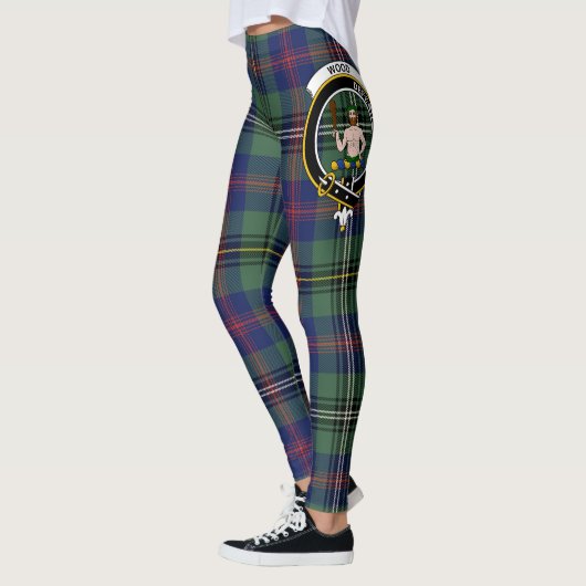 Scotstee Clan Wood Crest Tartan Vrouwen Leggings (Links)