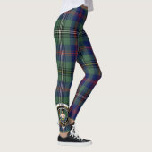 Scotstee Clan Wood Crest Tartan Vrouwen Leggings (Rechts)