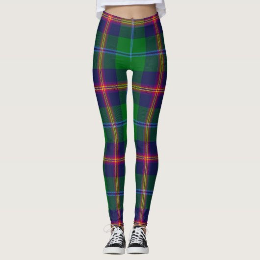 Scotstee Clan Young Tartan Women Leggings (Voorkant)