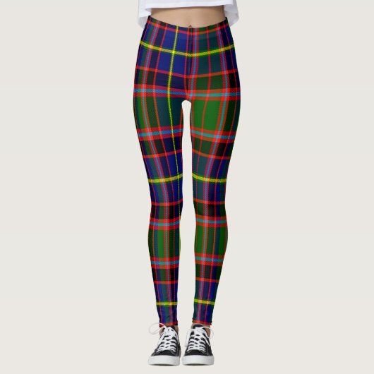 Scotstee ClanGlas Tartan Vrouwen Leggings (Voorkant)