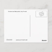 Scotswoman Matryoshka-Briefkaart Briefkaart (Achterkant)