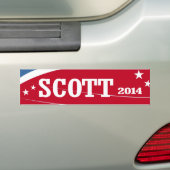 SCOTT 2014 BUMPERSTICKER (Op auto)