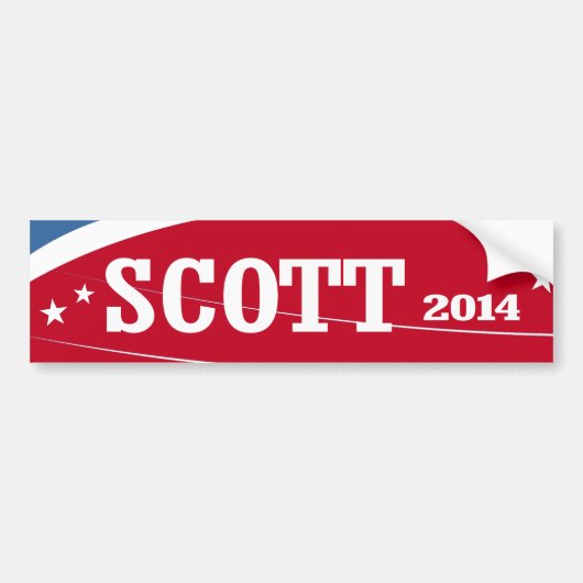 SCOTT 2014 BUMPERSTICKER (Voorkant)