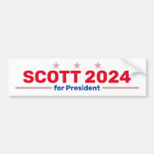 Scott 2024 bumpersticker (Voorkant)