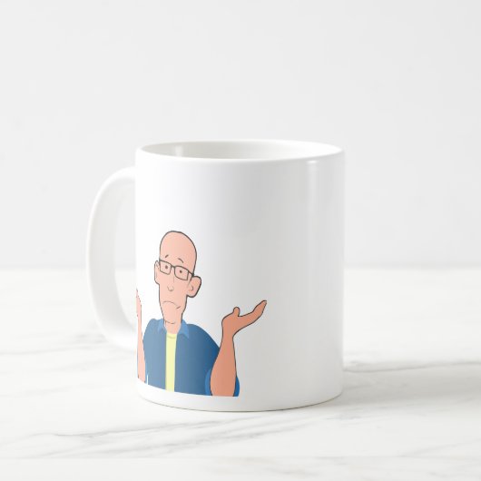 Scott Adams Parody Cartoon Koffiemok (Voorkant links)