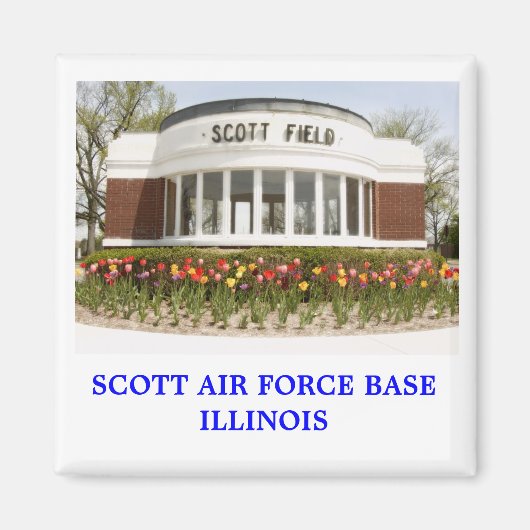 Scott AFB Magnet (Voorkant)