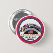 Scott Allen Meek Stephens voor president 2012 Ronde Button 5,7 Cm (Voorkant /achterkant)