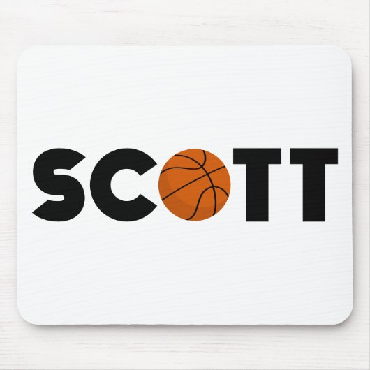 Scott Basketball Muismat (Voorkant)