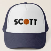 Scott Basketball Trucker Hat Pet (Voorkant)
