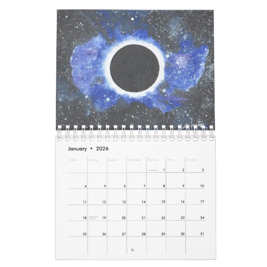 Scott bestudeert het universum kalender (Jan 2026)