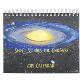 Scott bestudeert het universum kalender (Hoes)