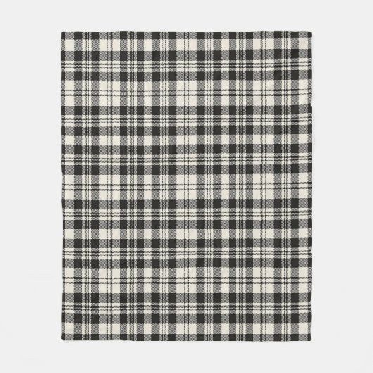 Scott Black - White Ancient Pset Fleece Deken (Voorkant)