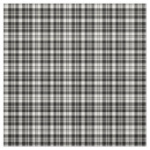 Scott Black & White Modern Tartan Stof (Swatch)