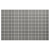 Scott Black & White Modern Tartan Stof (Fat Quarter)