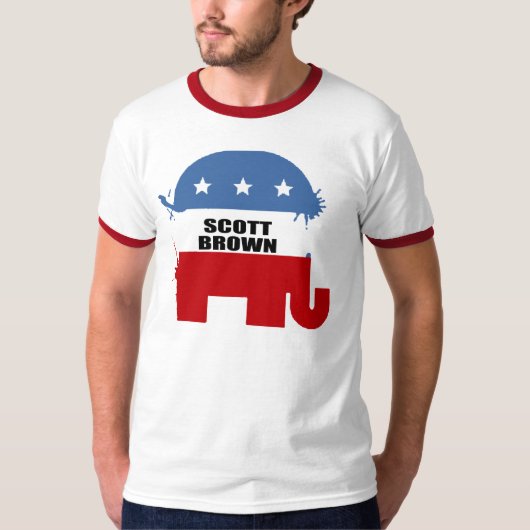 SCOTT BROWN T-SHIRT (Voorkant)