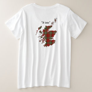 Scott Clan Badge Women's Grote Maat T-shirt
