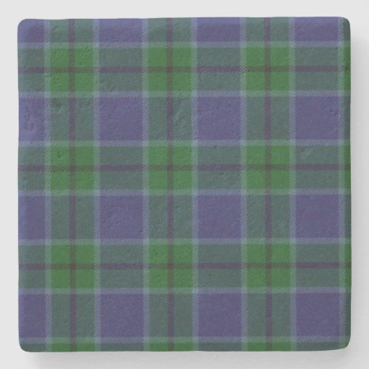 Scott Clan Tartan Pset Stone Onderzetter (Voorkant)