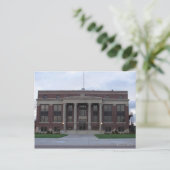 Scott County, Kansas Courthouse Briefkaart (Staand voorkant)