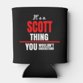 Scott ding dat je niet zou begrijpen blikjeskoeler (Achterkant)