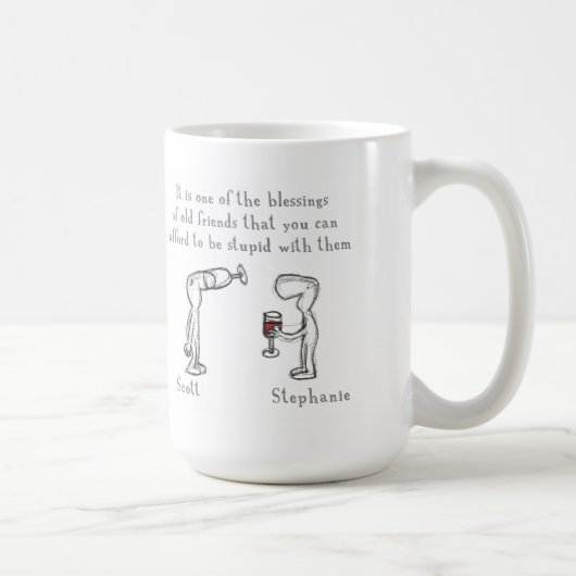 Scott en Stephanie Koffiemok (Rechts)