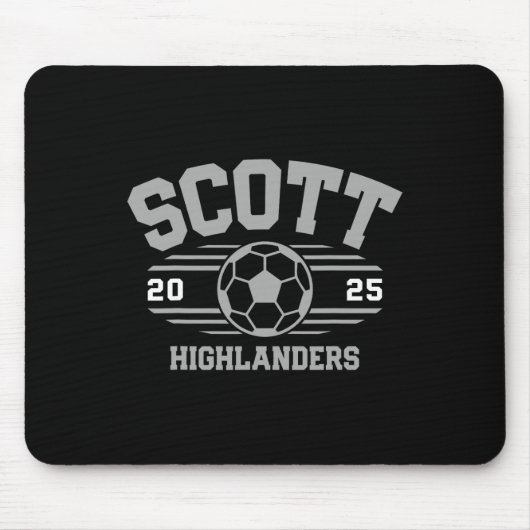 Scott Ers Voetbal Ll 2025  Muismat (Voorkant)