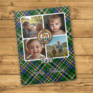 Scott Familie Foto Collage Notitieboek