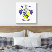 Scott Family Crest Coat of Arms Canvas Afdruk (Insitu (Slaapkamer))