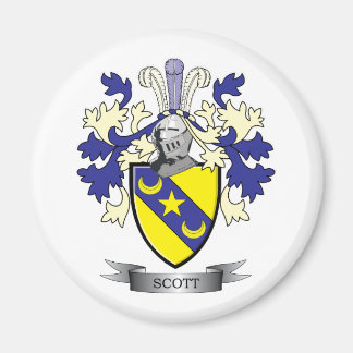 Scott Family Crest Coat of Arms Magneet