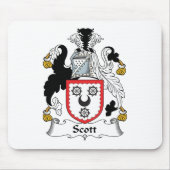 Scott Family Crest Muismat (Voorkant)